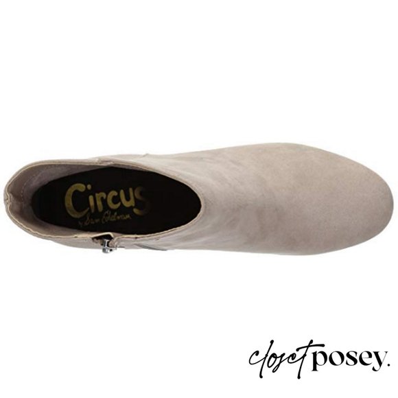 NWT . circus by sam edelman . vikki bootie . taupe . 8 - Picture 6 of 7